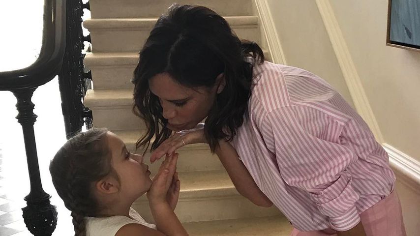 Harper Beckham zu pummelig? Vic setzt ihre Tochter auf Diät!