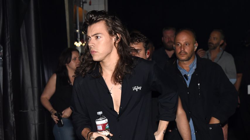 Harry Styles backstage beim Jingle Ball