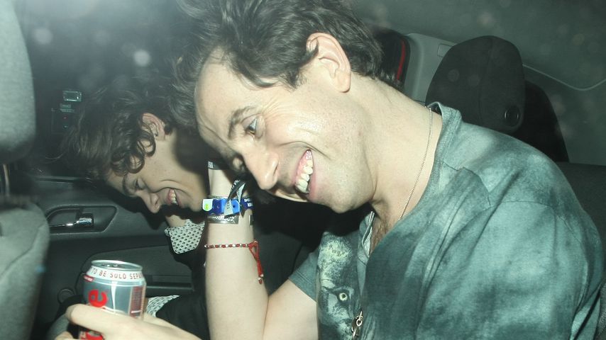 Harry Styles und Nick Grimshaw zusammen im Auto
