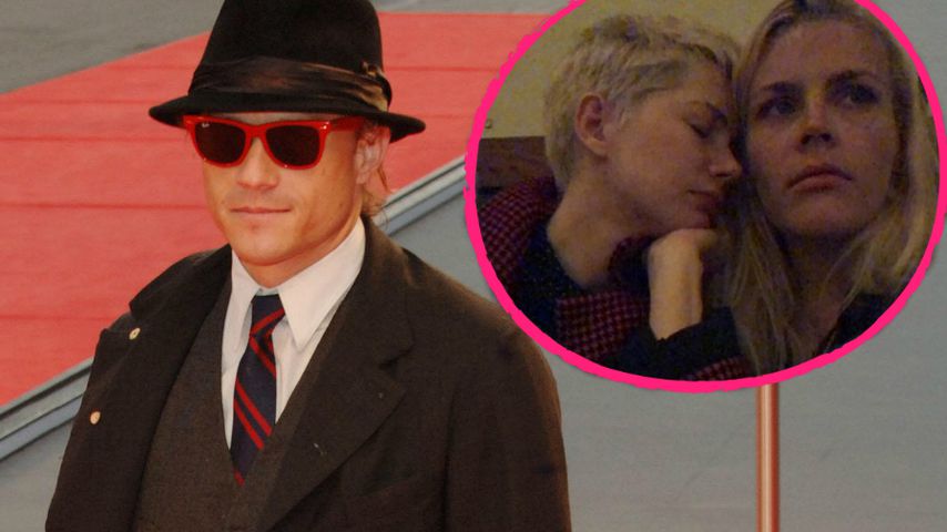 Tränen: Michelle Williams & Busy Philipps trauern um Heath!