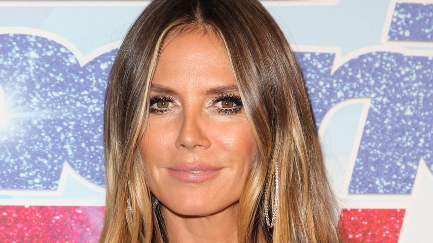 Heidi Klum bei einer Live-Show von "America's Got Talent" 2017
