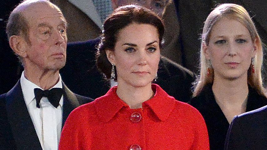 Herzogin Kate während der Feierlichkeiten zum 90. Geburtstag der Queen