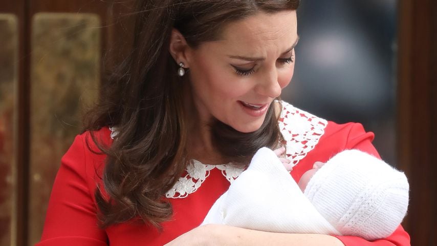 Wenige Stunden nach Geburt: So stylish strahlt Neu-Mom Kate