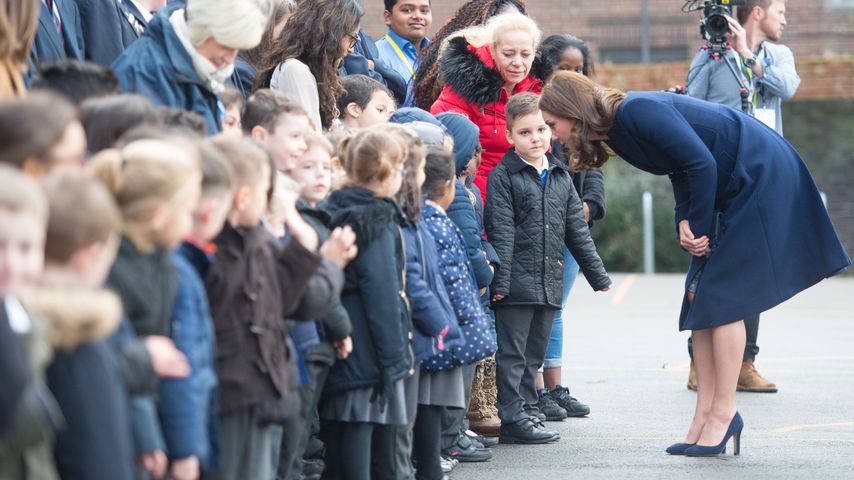 Die Herzogin zu Besuch in der Reach Academy in Feltham, London