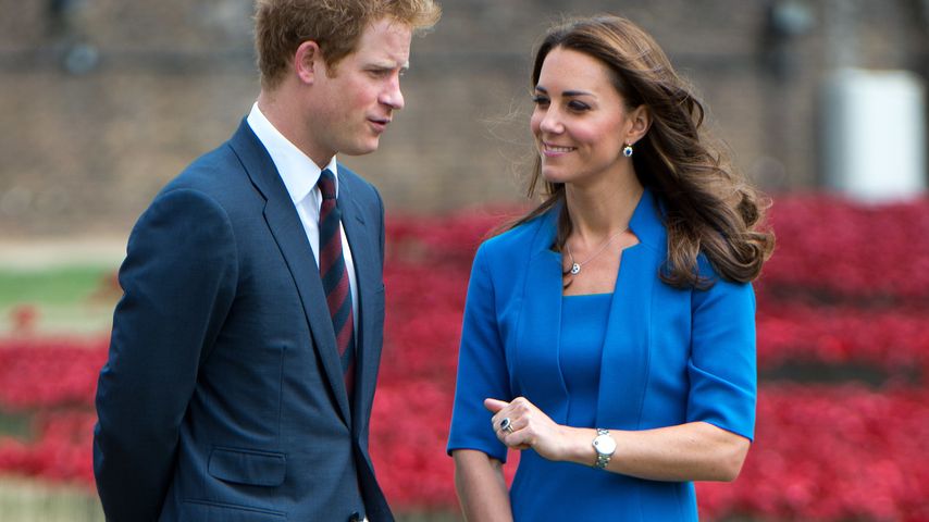 Herzogin Kate und Prinz Harry