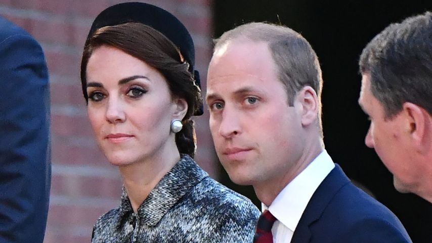 Herzogin Kate und Prinz William bei einer Gedenkfeier in Frankreich