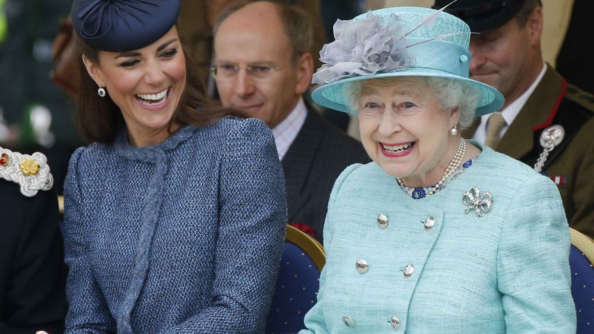 Herzogin Kate und Queen Elizabeth II.