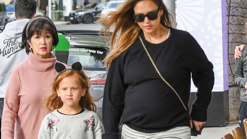 Jessica Alba mit Tochter Haven Warren in Los Angeles