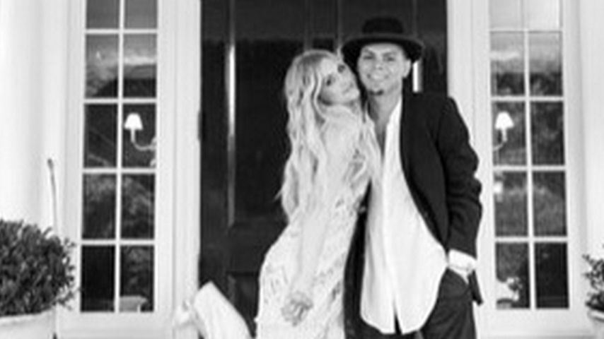Ashlee Simpson und Evan Ross