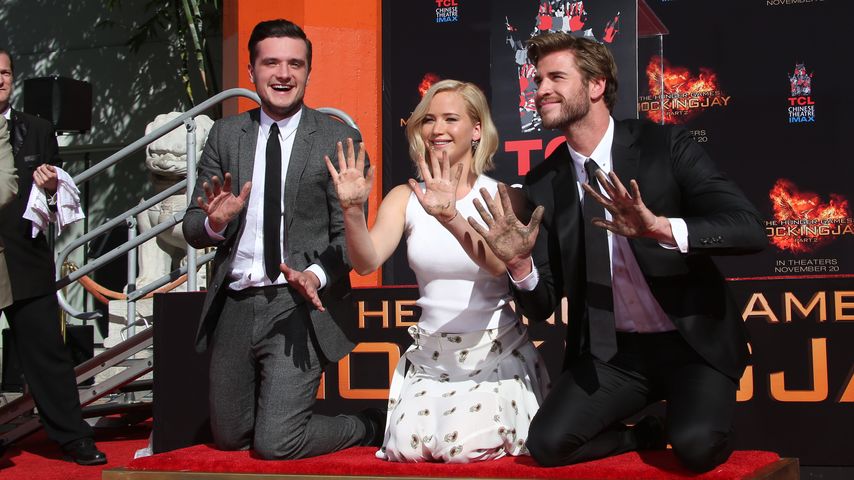 Liam Hemsworth, Hunger Games, Jennifer Lawrence und Josh Hutcherson