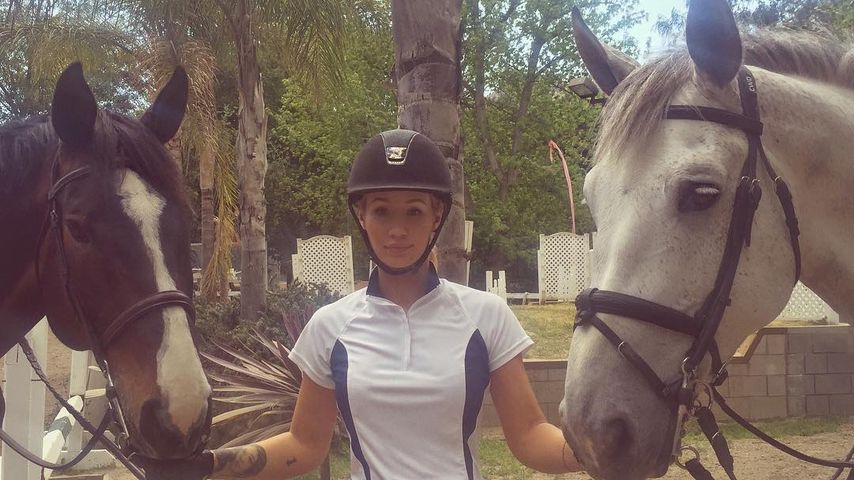 Iggy Azalea mit ihren Pferden