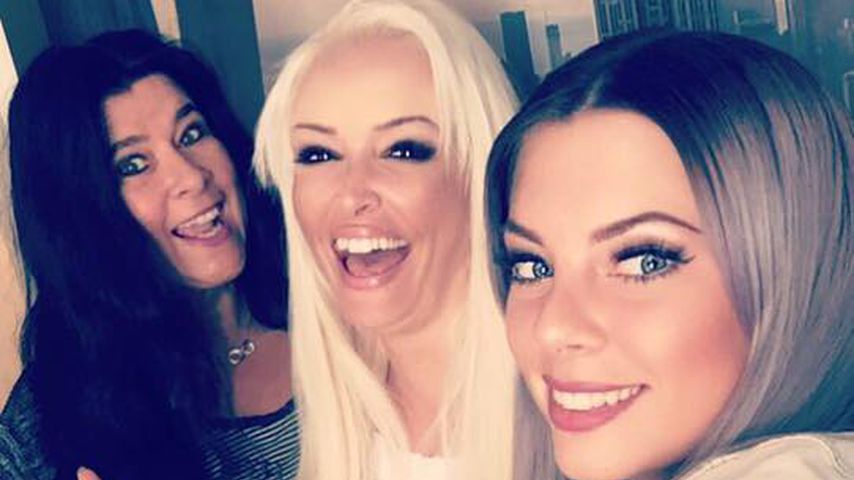 Iris Klein, Daniela Katzenberger und Jenny Frankhauser