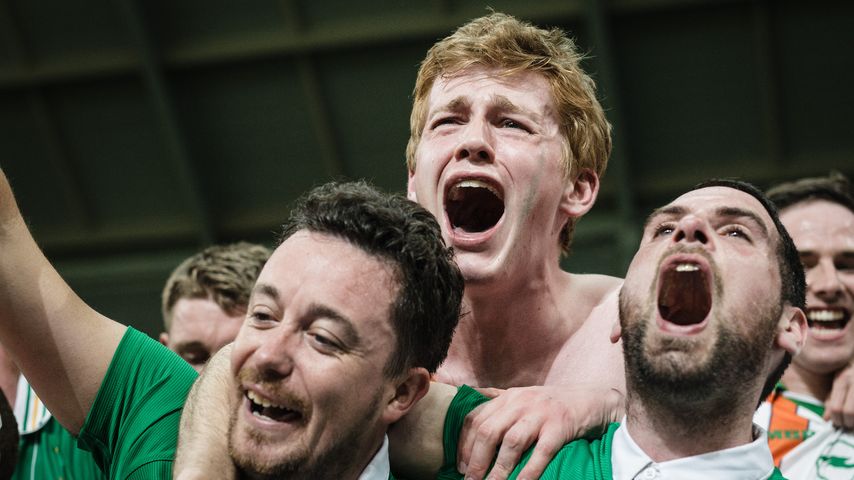 Irische Fans nach dem Einzug ins Achtelfinale bei der EM 2016