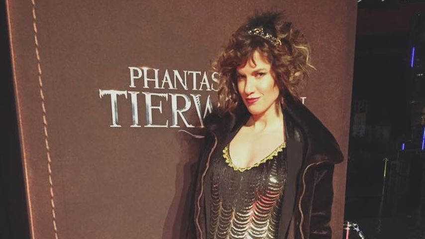 Isabell Horn auf der "Phantastische Tierwesen und wo sie zu finden sind"-Premiere in Berlin