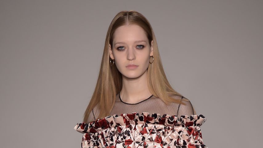 Ivana Teklic auf der Londoner Fashion Week