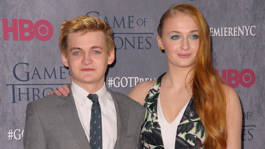 Jack Gleeson und Sophie Turner