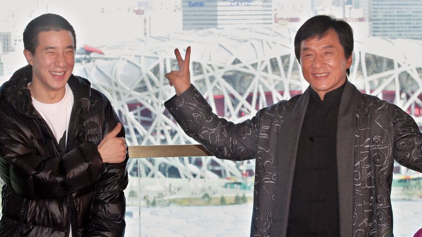 Jackie Chan und sein Sohn Jaycee