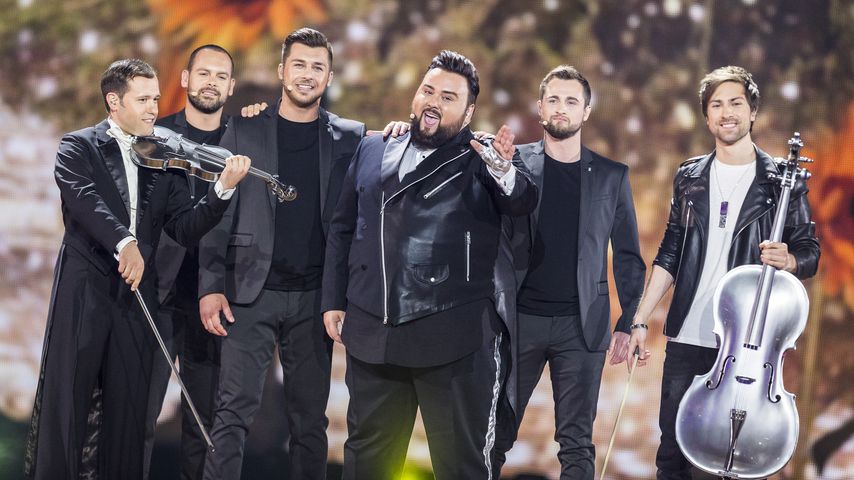 Jacques Houdek (Mitte), Kandidat für Kroatien beim ESC 2017