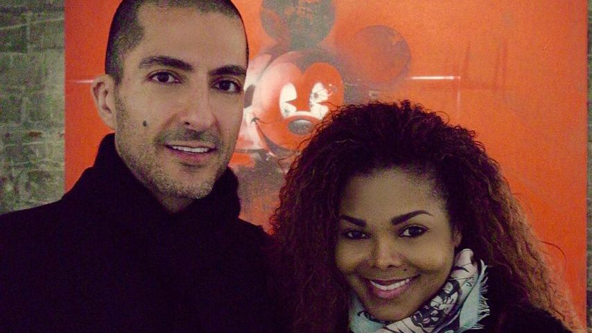 Wissam Al Mana und Janet Jackson in London