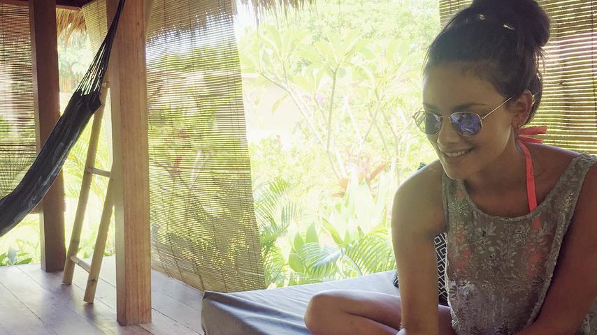 Janina Uhse auf Gili Air