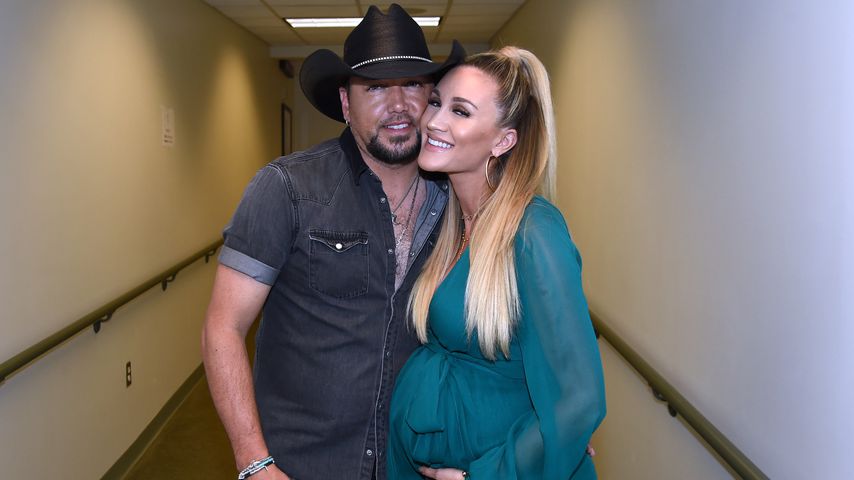 Jason Aldean und Brittany Kerr bei der CMT Artists Of The Year Show 2017