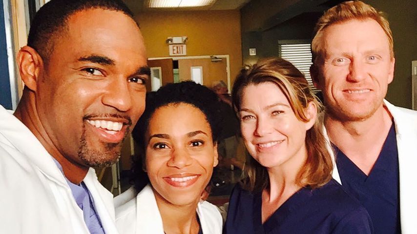 Jason George, Kelly McCreary, Ellen Pompeo und Kevin McKidd aus "Grey's Anatomy"