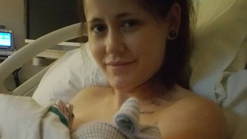 Jenelle Evans und ihre Tochter Ensley Jolie im Januar 2017
