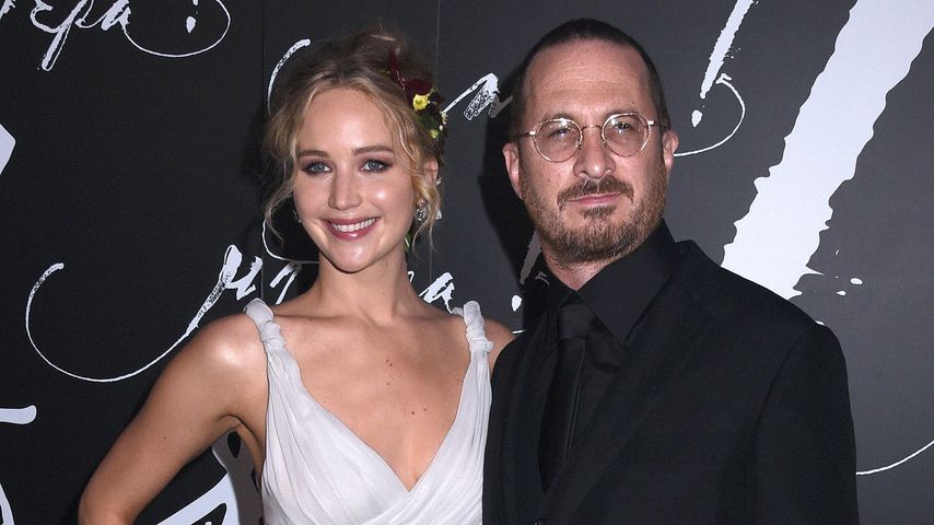 Jennifer Lawrence und Darren Aronofsky bei der Premiere zu dem Film "Mother!" in New York