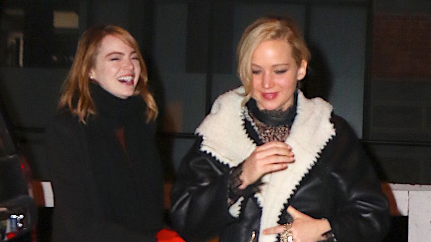 Party-Abfuhr: Emma Stone lässt Jennifer Lawrence im Stich!