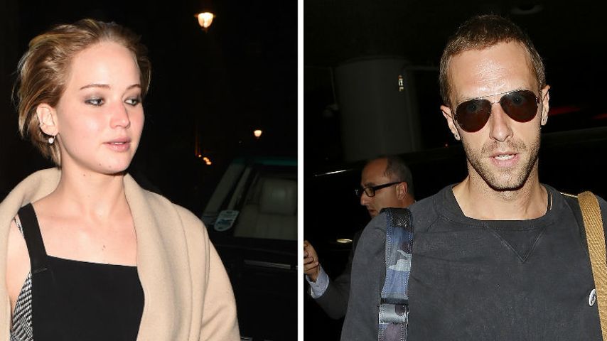 Jennifer Lawrence und Chris Martin