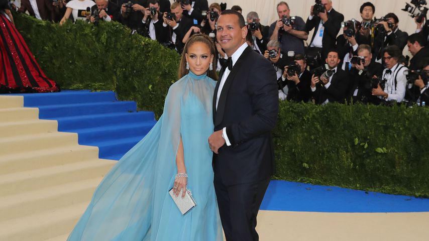 Jennifer Lopez und Alex Rodriguez bei der Met-Gala 2017