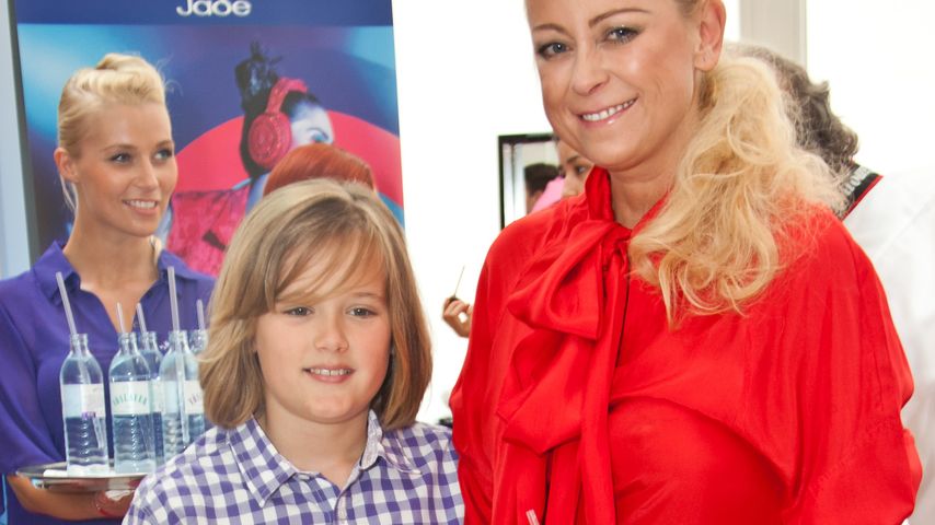 Paul Elvers und seine Mama Jenny Elvers 2013