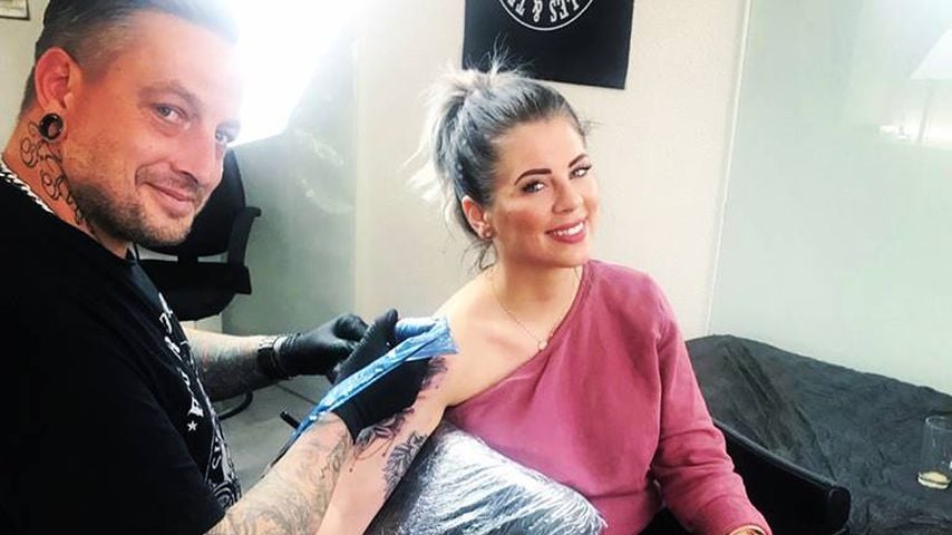 Ganz schön groß: Jenny Frankhauser hat neues Tattoo 