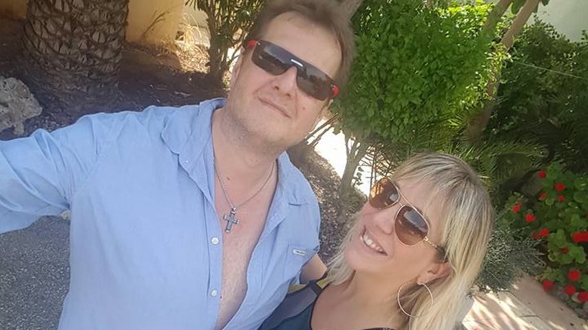 Jens Büchner mit Daniela Karabas