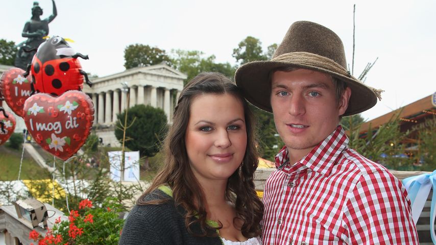 Jessica Farber Und Toni Kroos auf der Wiesn 2013