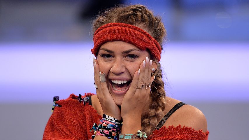 Jessica Paszka im "Promi Big Brother"-Studio in Köln