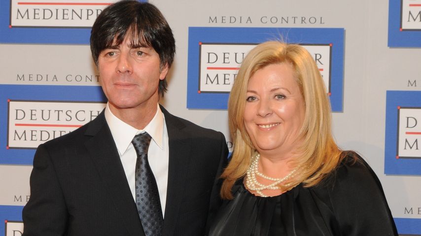 Joachim und Daniela Löw bei der "Verleihung des Deutschen Medienpreises 2011" in Baden-Baden