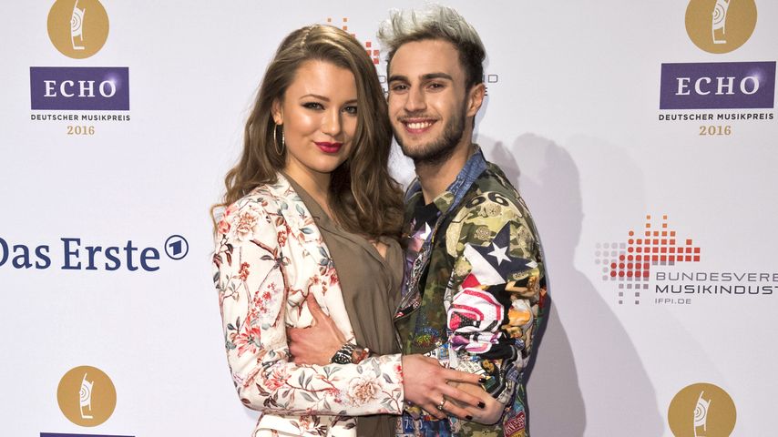 Joelina Drews und Marc Aurel Zeeb beim "Echo Award" in Berlin