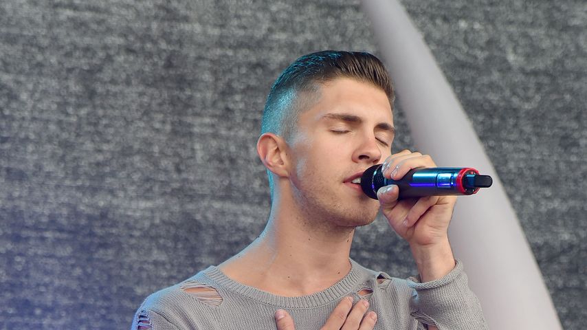 Joey Heindle bei einem Charity-Event