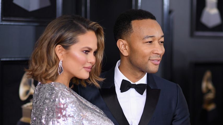 Chrissy Teigen und John Legend bei den Grammy Awards