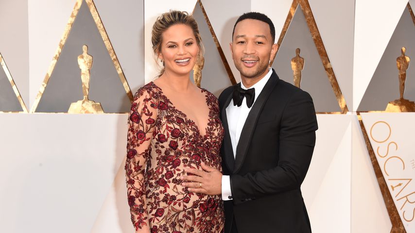 Chrissy Teigen und John Legend bei den Oscars 2016