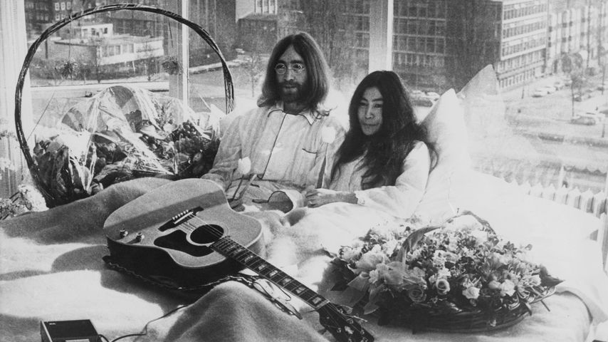 John Lennon und Yoko Ono