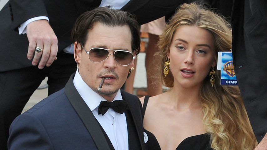 Johnny Depp und Amber Heard in Venedig