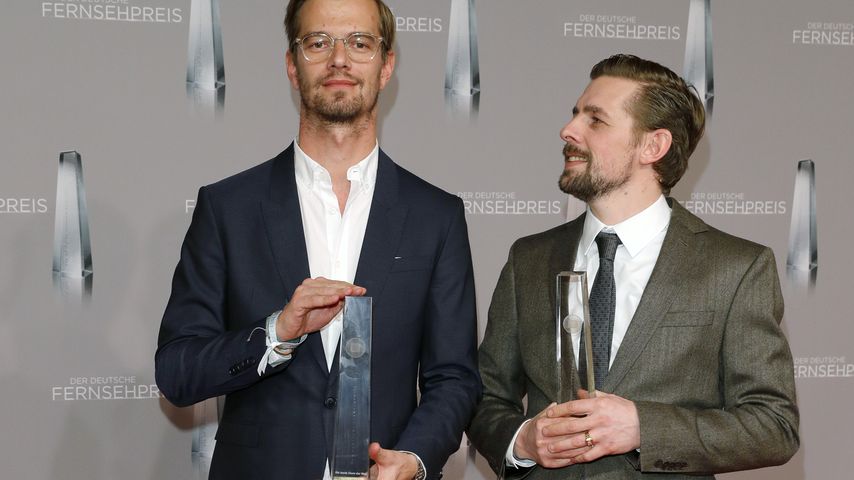 Joko Winterscheidt und Klaas Heufer-Umlauf beim Deutschen Fernsehpreis 2017