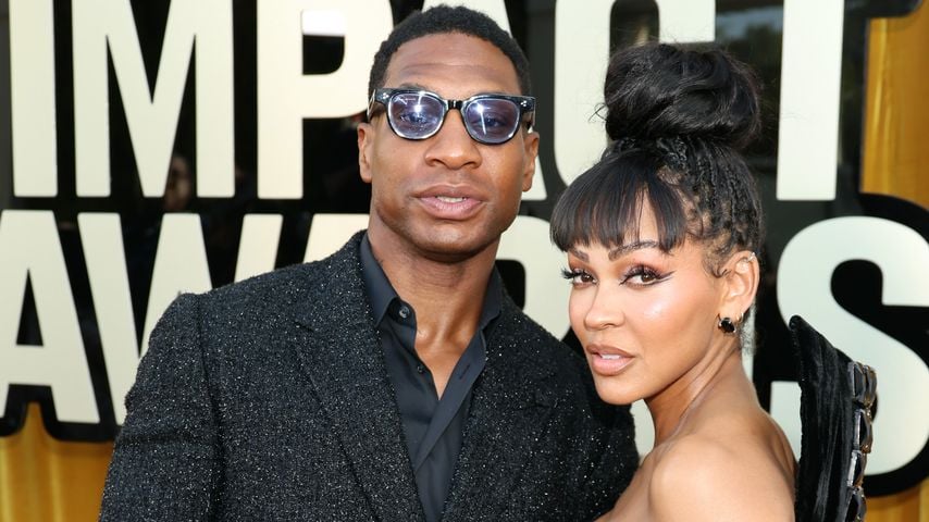 Jonathan Majors und Meagan Good, 2025
