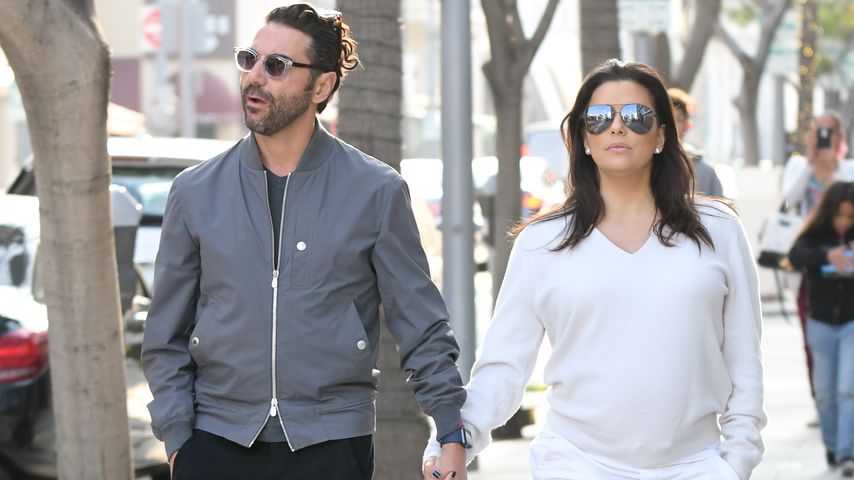 José Antonio Bastón und Eva Longoria, Los Angeles 2018
