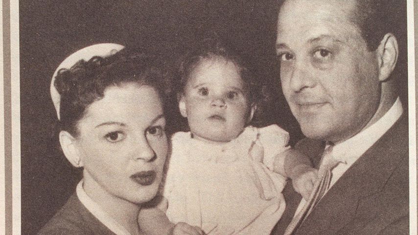 Judy Garland und Sidney Luft mit ihrer Tochter Lorna