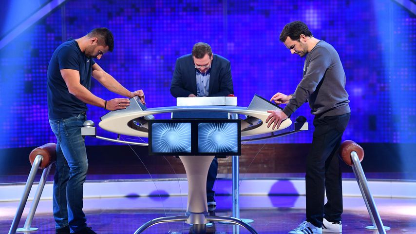 Jup, Elton und Steffen Hennsler bei "Schlag den Henssler"