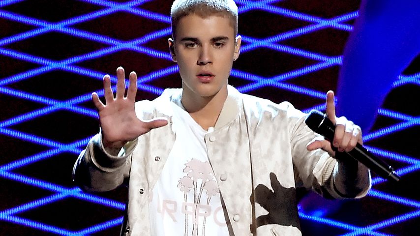 Justin Bieber auf seiner Tour