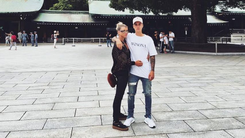 Sofia Richie und Justin Bieber in Japan